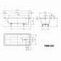 Kaldewei Ambiente - Baignoire Puro 691, 1700x800 mm, blanc 259100010001 Kaldewei Ambiente - Baignoire Puro 691, 1700x800 mm, blanc 259100010001