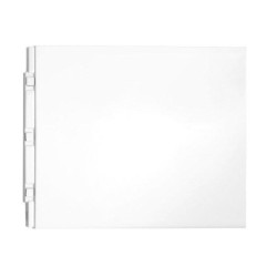 Polysan Plain - Panneau latéral 90, 900 x 590 mm, blanc 72714