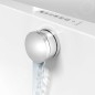 Polysan Accessoires - Garniture de vidage et de trop-plein pour baignoire, avec alimentation, longueur 775 mm, chrome 71685