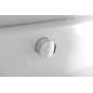 Polysan Accessoires - Garniture de vidage et de trop-plein pour baignoire, avec alimentation, longueur 775 mm, chrome 71685