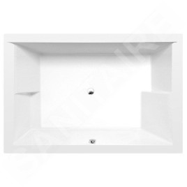 Polysan Baignoires - Baignoire DUPLA, 1800 x 1200 x 540 mm, avec construction, blanc 13711