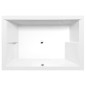 Polysan Baignoires - Baignoire DUPLA, 1800 x 1200 x 540 mm, avec construction, blanc 13711