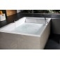 Polysan Baignoires - Baignoire DUPLA, 1800 x 1200 x 540 mm, avec construction, blanc 13711