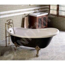 Sapho Antea - Raccordement pour installation de mitigeur sur bord de baignoire, 2 pièces, bronze 9846