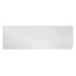 Polysan Couvert - Panneau frontal gauche 180 L, 180 x 52 cm, blanc 72857 Polysan Couvert - Panneau frontal gauche 180 L, 180 x 52 cm, blanc 72857