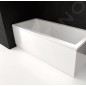 Polysan Couvert - Panneau frontal gauche 180 L, 180 x 52 cm, blanc 72857 Polysan Couvert - Panneau frontal gauche 180 L, 180 x 52 cm, blanc 72857