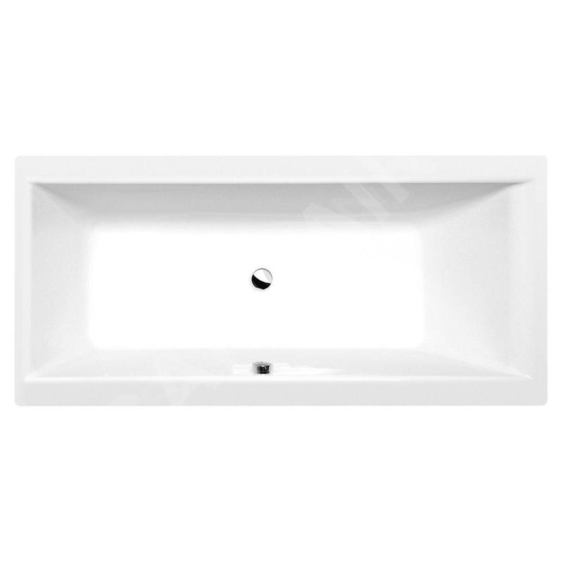 Polysan Baignoires - Baignoire rectangulaire CLEO, 1600 x 750 x 480 mm, blanc 93611 Polysan Baignoires - Baignoire rectangulaire CLEO, 1600 x 750 x 480 mm, blanc 93611