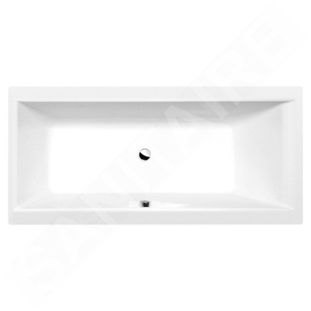 Polysan Baignoires - Baignoire rectangulaire CLEO, 1600 x 750 x 480 mm, blanc 93611