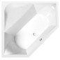 Polysan Baignoires - Baignoire d´angle FLOSS 1450 x 1450 x 500 mm, blanc 98611 Polysan Baignoires - Baignoire d´angle FLOSS 1450 x 1450 x 500 mm, blanc 98611