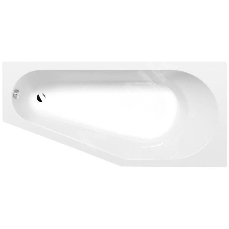Polysan Baignoires - Baignoire asymétrique Tigra R, 1700 x 800 x 460 mm, blanc 90611 Polysan Baignoires - Baignoire asymétrique Tigra R, 1700 x 800 x 460 mm, blanc 90611