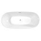 Aqualine Baignoires - Baignoire autoportante, 1800x800 mm, blanc E1880 Aqualine Baignoires - Baignoire autoportante, 1800x800 mm, blanc E1880