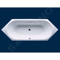 Kaldewei Ambiente - Baignoire Vaio Duo 6 952, 2100x800 mm, effet perl, antidérapant, blanc 233234013001