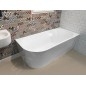Aqualine Baignoires - Baignoire d'angle Tibera, 1700x800 mm, droit, blanc E1015 Aqualine Baignoires - Baignoire d'angle Tibera, 1700x800 mm, droit, blanc E1015