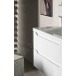 Sapho Wave - Meuble vasque, 800x450x480 mm, 2 tiroirs, blanc WA080-3030 Sapho Wave - Meuble vasque, 800x450x480 mm, 2 tiroirs, blanc WA080-3030