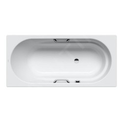 Kaldewei Ambiente - Baignoire Vaio Star 961, 1700x800 mm, Perl-Effect, trous pour poignées, blanc 234100013001