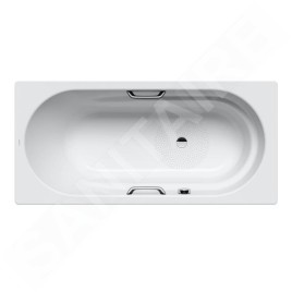 Kaldewei Ambiente - Baignoire Vaio Star 961, 1700x800 mm, antidérapante, trous pour poignées, blanche 234130000001