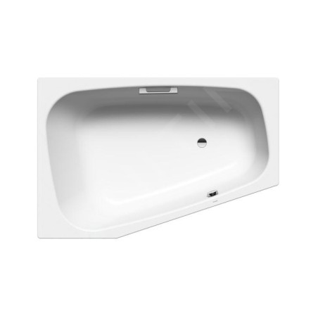 Kaldewei Avantgarde - Baignoire Plaza Duo 190, droite, 1800x1200 mm, avec trous pour les poignées, effet Perl, blanc