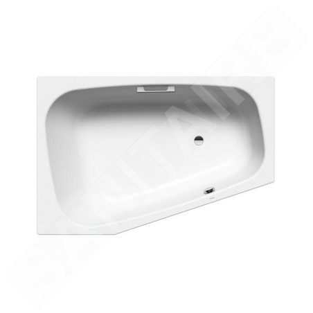 Kaldewei Avantgarde - Baignoire Plaza Duo 190, droite, 1800x1200 mm, avec trous pour les poignées, blanc 237010110001