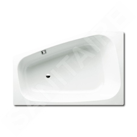 Kaldewei Avantgarde - Baignoire Plaza Duo 190, droite, 1800x1200 mm, Pearl-Effet, blanc 237000013001