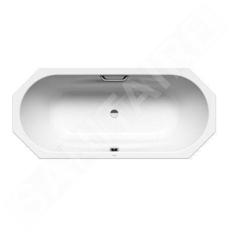 Kaldewei Ambiente - Baignoire Vaio Duo 8 953, 1800x800 mm, avec trous pour les poignées, blanc 233310110001