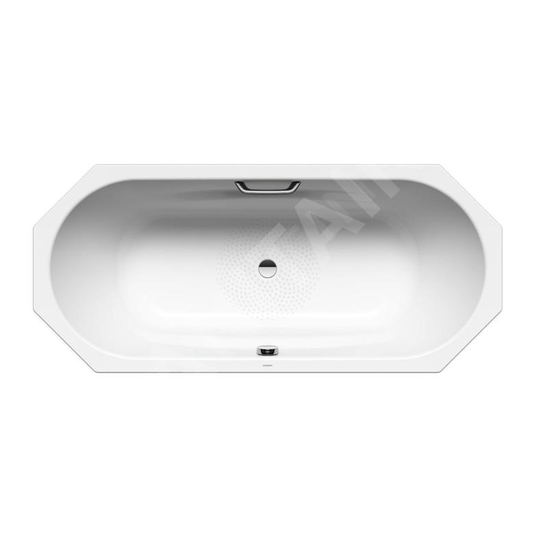 Kaldewei Ambiente - Baignoire Vaio Duo 8 953, 1800x800 mm, avec trous pour les poignées, antidérapante, effet Perl, blanc Kaldewei Ambiente - Baignoire Vaio Duo 8 953, 1800x800 mm, avec trous pour les poignées, antidérapante, effet Perl, blanc