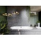 Kaldewei Ambiente - Baignoire Vaio Duo 8 953, 1800x800 mm, avec trous pour les poignées, antidérapante, effet Perl, blanc Kaldewei Ambiente - Baignoire Vaio Duo 8 953, 1800x800 mm, avec trous pour les poignées, antidérapante, effet Perl, blanc