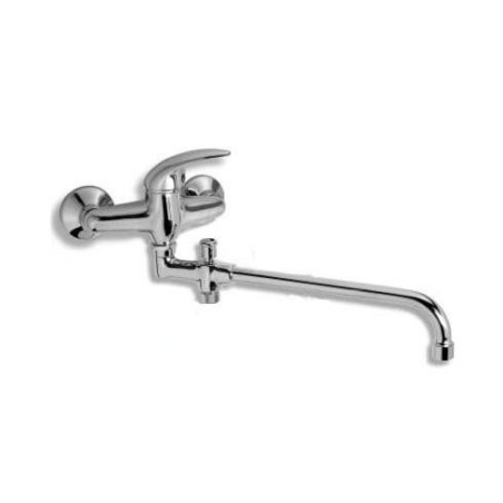 Novaservis Metalia 55 - Robinetterie de baignoire murale sans accessoires, chrome 55036/1,0