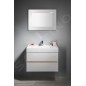 Sapho Odetta - Meuble lavabo, 820x500x435 mm, 2 tiroirs, blanc brillant DT085-3030 Sapho Odetta - Meuble lavabo, 820x500x435 mm, 2 tiroirs, blanc brillant DT085-3030
