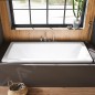Kaldewei Avantgarde - Baignoire Conoduo 733, 1800x800 mm, Perl-Effect, blanc 235100013001