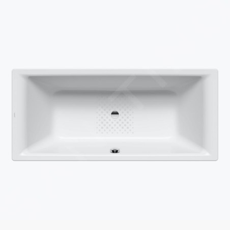 Kaldewei Ambiente - Baignoire rectangulaire Puro Duo 663, 1700x750 mm, antidérapant, effet Perl, blanc 266330003001