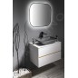 Sapho Odetta - Meuble lavabo, 820x500x435 mm, 2 tiroirs, blanc brillant DT085-3030 Sapho Odetta - Meuble lavabo, 820x500x435 mm, 2 tiroirs, blanc brillant DT085-3030