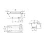 Kaldewei Advantage - Baignoire rectangulaire Cayono 748, 1600x700 mm, antidérapante, effet Perl, blanc 274830003001 Kaldewei Advantage - Baignoire rectangulaire Cayono 748, 1600x700 mm, antidérapante, effet Perl, blanc 274830003001