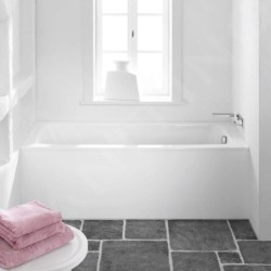 Kaldewei Advantage - Baignoire rectangulaire Cayono 747, 1500x700 mm, antidérapante, blanche 274730000001