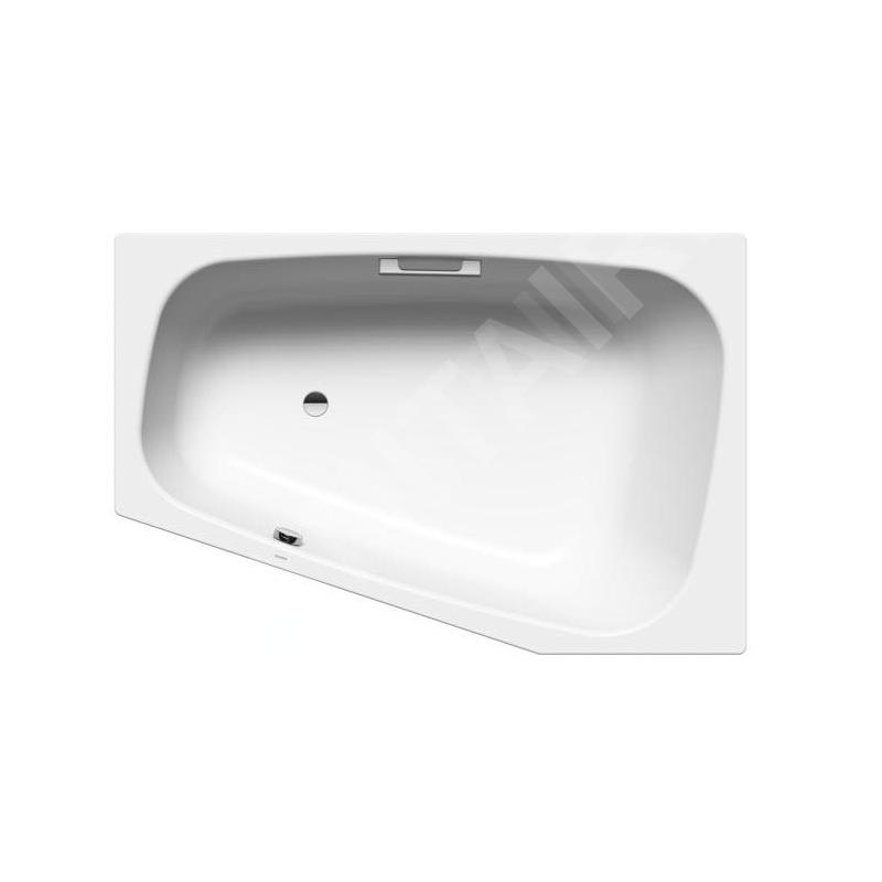 Kaldewei Avantgarde - Baignoire Plaza Duo 192, gauche, 1800x1200 mm, avec trous pour les poignées, effet Perl, blanc Kaldewei Avantgarde - Baignoire Plaza Duo 192, gauche, 1800x1200 mm, avec trous pour les poignées, effet Perl, blanc