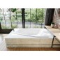 Kaldewei Avantgarde - Baignoire Plaza Duo 192, gauche, 1800x1200 mm, avec trous pour les poignées, effet Perl, blanc Kaldewei Avantgarde - Baignoire Plaza Duo 192, gauche, 1800x1200 mm, avec trous pour les poignées, effet Perl, blanc