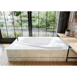 Kaldewei Avantgarde - Baignoire Plaza Duo 192, gauche, 1800x1200 mm, avec trous pour les poignées, blanc 237210110001