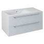 Sapho Wave - Meuble lavabo 900x450x480 mm, gauche, 2 tiroirs, blanc WA092-3030 Sapho Wave - Meuble lavabo 900x450x480 mm, gauche, 2 tiroirs, blanc WA092-3030