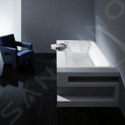 Kaldewei Avantgarde - Baignoire rectangulaire Asymmetric Duo 740, 1700x800 mm, antidérapante, blanche 274030000001
