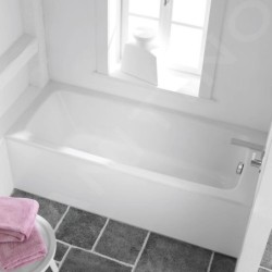 Kaldewei Advantage - Baignoire rectangulaire Cayono 750, 1700x750 mm, antidérapante, blanche 275030000001