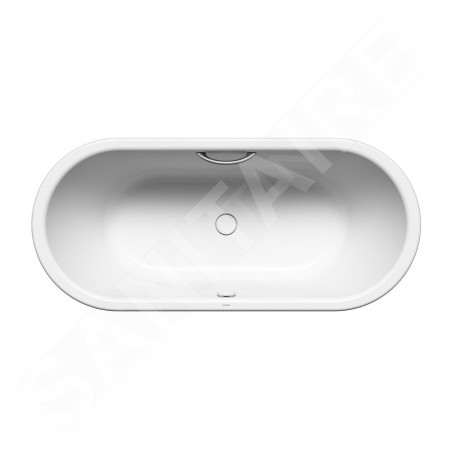Kaldewei Avantgarde - Centro Duo Oval 128, 1800x800 mm, avec trous pour les poignées, blanc 282810110001
