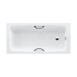 Kaldewei Advantage - Baignoire rectangulaire Cayono Star 754, 1600x700 mm, avec trous pour poignées, blanc 275400010001 Kaldewei Advantage - Baignoire rectangulaire Cayono Star 754, 1600x700 mm, avec trous pour poignées, blanc 275400010001