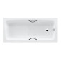 Kaldewei Advantage - Baignoire rectangulaire Cayono Star 755, 1700x700 mm, avec trous pour poignées, antidérapante, effet Perl, Kaldewei Advantage - Baignoire rectangulaire Cayono Star 755, 1700x700 mm, avec trous pour poignées, antidérapante, effet Perl,