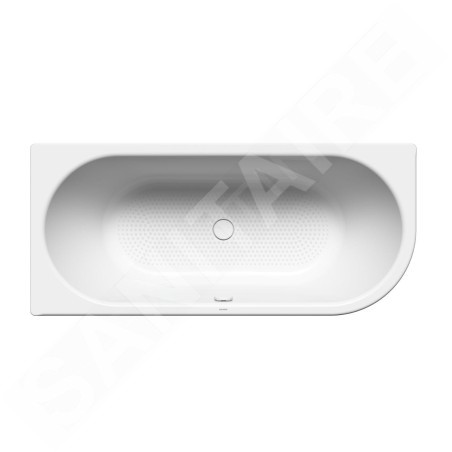 Kaldewei Avantgarde - Centro Duo 1 baignoire droite 130, 1700x750 mm, antidérapant sur toute la largeur, blanc 283034010001