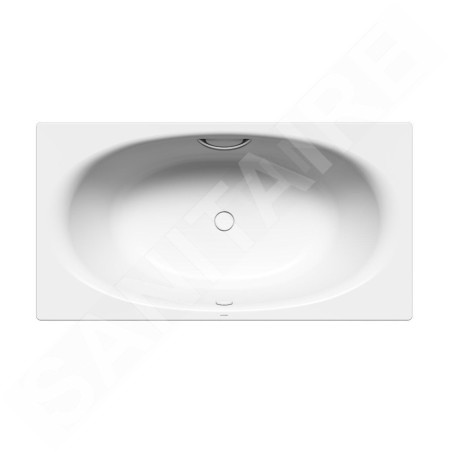 Kaldewei Avantgarde - Baignoire Ellipso Duo 230, 1900x1000 mm, avec trous pour les poignées, Perl-Effect, blanc 286010113001