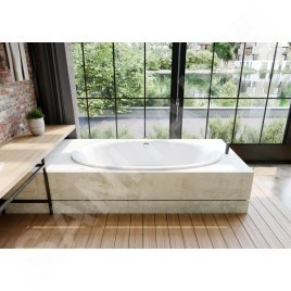 Kaldewei Avantgarde - Baignoire Ellipso Duo Oval 232, 1900x1000 mm, avec trous pour les poignées, antidérapante, blanche