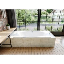 Kaldewei Avantgarde - Baignoire Ellipso Duo 230, 1900x1000 mm, avec trous pour les poignées, antidérapante, blanche 286010220001