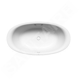 Kaldewei Avantgarde - Baignoire Ellipso Duo Oval 232, 1900x1000 mm, avec trous pour les poignées, Perl-Effect, blanc