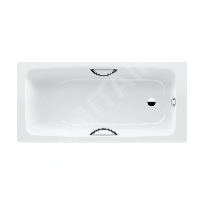 Kaldewei Advantage - Baignoire Cayono Star 753, 1500x700 mm, avec trous pour poignées, blanc 275300010001 Kaldewei Advantage - Baignoire Cayono Star 753, 1500x700 mm, avec trous pour poignées, blanc 275300010001