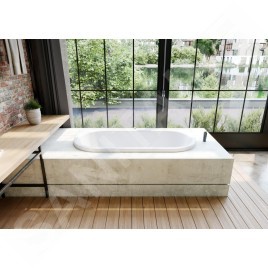 Kaldewei Avantgarde - Baignoire Centro Duo 2 135, 1800x800 mm, antidérapante sur toute la largeur, effet Perl, blanc