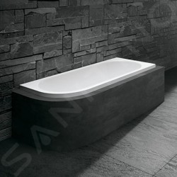 Kaldewei Avantgarde - Centro Duo 1 baignoire gauche 136, 1800x800 mm, antidérapant sur toute la largeur, blanc 283634010001